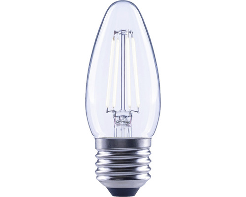 Ampoule flamme LED à intensité lumineuse variable FLAIR C35 E27/2,2W(25W) 250 lm 4000 K blanc neutre transparent Ampoule bougie avec technologie LED et culot E14