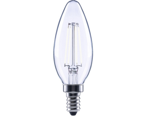Ampoule flamme LED à intensité lumineuse variable FLAIR C35 E14/2,2W(25W) 250 lm 4000 K blanc neutre transparent Lampe LED flamme avec culot E14