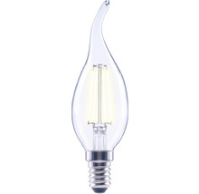 Ampoule flamme LED à intensité lumineuse variable FLAIR CL35 E14/2,2W(25W) 250 lm 4000 K blanc neutre transparent «ampoule flamme Coup de vent»