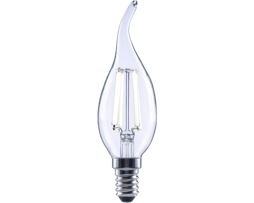 FLAIR LED Kerzenlampe dimmbar CL35 E14/6W(60W) 806 lm 4000 K neutralweiss klar Windstoss Kerzenlampe