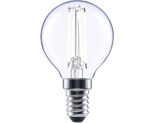 Ampoule sphérique LED à intensité lumineuse variable FLAIR G45 E14/2,2W(25W) 250 lm 4000 K blanc neutre transparent Lampe LED sphérique avec culot E14