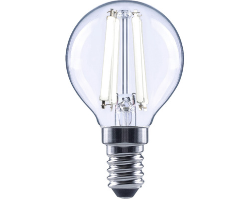 Ampoule sphérique LED à intensité lumineuse variable FLAIR G45 E14/6W(60W) 806 lm 4000 K blanc neutre transparent