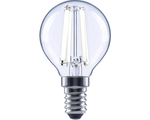 Ampoule sphérique LED à intensité lumineuse variable FLAIR G45 E14/6W(60W) 806 lm 4000 K blanc neutre transparent Ampoule LED sphérique avec culot E14