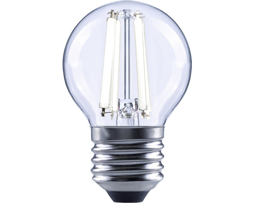 Ampoule sphérique LED à intensité lumineuse variable FLAIR G45 E27/6W(60W) 806 lm 4000 K blanc neutre transparent