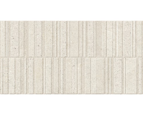 Dekorfliese Deco Sassi beige 32x62.5 cm