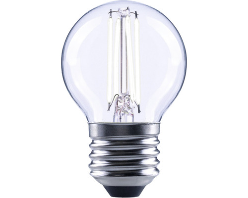 Ampoule sphérique LED à intensité lumineuse variable FLAIR G45 E27/4W(40W) 470 lm 4000 K blanc neutre transparent Ampoule LED avec culot E27