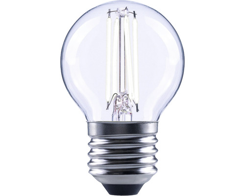 Ampoule sphérique LED à intensité lumineuse variable FLAIR G45 E27/4W(40W) 470 lm 4000 K blanc neutre transparent