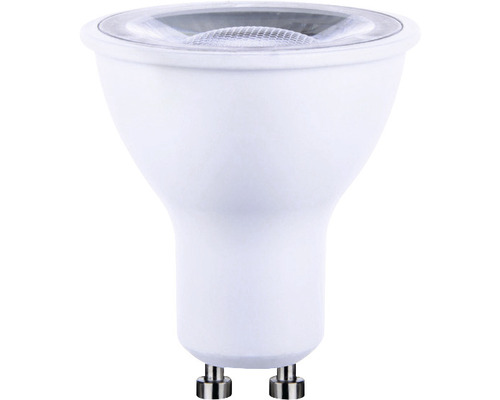 Ampoule à réflecteur LED à intensité lumineuse variable FLAIR PAR16 GU10/7,5W(57W) 400 lm 4000 K blanc neutre transparent Ampoule LED GU10