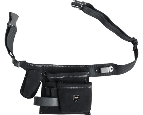 Werkzeuggürtel aus Leder mit mehreren Taschen