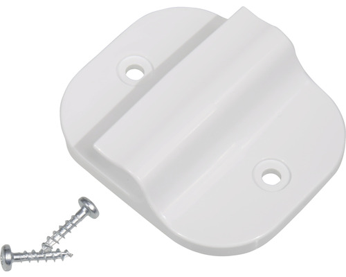 Support en plastique avec vis de fixation