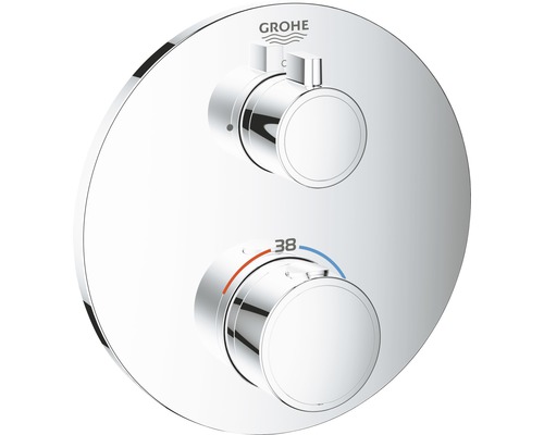 GROHE Duscharmatur mit Thermostat GROHTHERM chrom 24075000