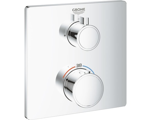 GROHE Duscharmatur mit Thermostat GROHTHERM chrom 24078000