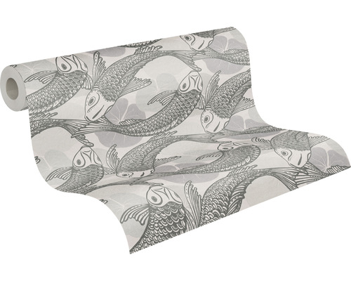 Tapetenrolle mit Fischmuster