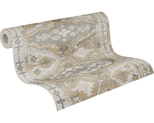 Rouleau de papier peint avec motif oriental