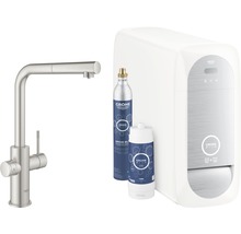 Grohe Blue Wassersystem mit Armatur, Filter und CO2-Flasche