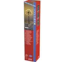 Emballage d''une lampe solaire LED avec motif de pissenlit pour l''extérieur