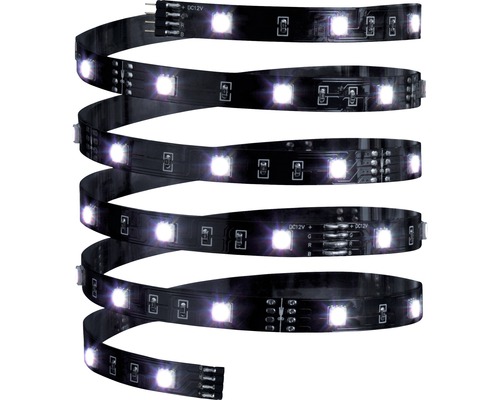 Bande YourLED Eco RGB IP20 3 m 630 lm 90 LED noir 12 V Bandeau LED pour éclairage