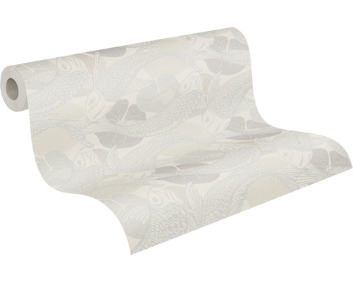 Rouleau de papier peint à motif de poissons