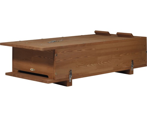 Boîte à abeilles pour permettre aux abeilles de produire du miel 115x47x32.5 cm Boîte en bois pour chauves-souris avec chaîne de fixation