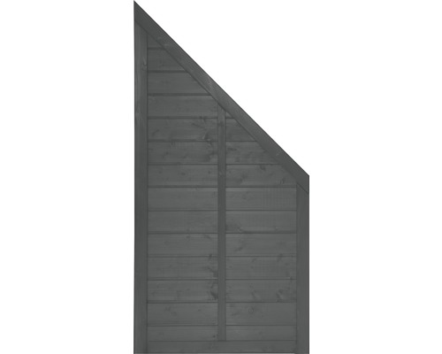 Élément de clôture Venga droite 90x180/90 cm, anthracite