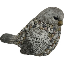 Dekorative Gartenfigur Vogel aus Steinoptik