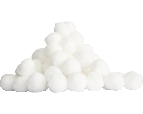 Pile de boules de coton pour l''hygiène et les cosmétiques