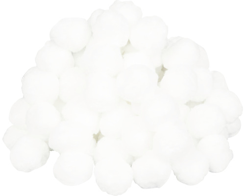 Boules décoratives en plastique