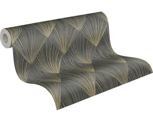 Rouleau de papier peint à motif graphique