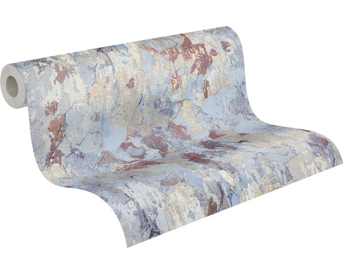 Tapetenrolle mit Mauerwerk Design