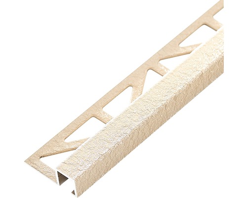 Abschlussprofil Dural Squareline 11 mm Länge 250 cm Aluminium beige