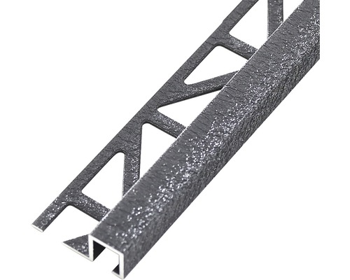 Abschlussprofil Dural Squareline 11 mm Länge 250 cm Aluminium anthrazit