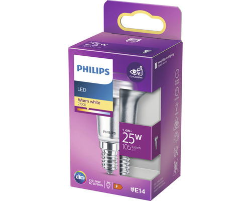 Philips LED Leuchtmittel 1,4 Watt, 2700 Kelvin in Verpackung