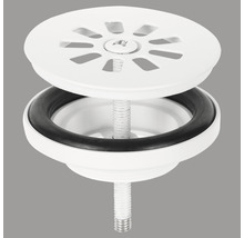 Garniture de vidage pour lavabo avec vis