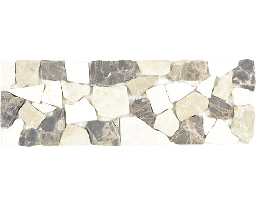 Mosaïque en pierre naturelle BO Ciot CB15 10x30 cm Mosaïque en pierre naturelle