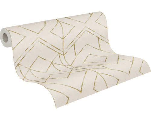 Tapetenrolle mit geometrischem Muster