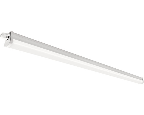 Réglette fluorescente LED pour pièce humide IP65 1x38W 5100 lm 4000 K blanc neutre Lxh 1158x54 mm