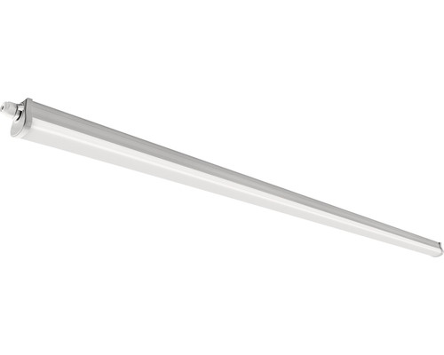 Réglette fluorescente LED pour pièce humide IP65 1x48W 6100 lm 4000 K blanc neutre Lxh 1525x54 mm-0