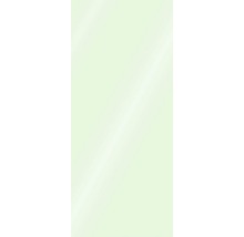 Surface lisse vert clair.