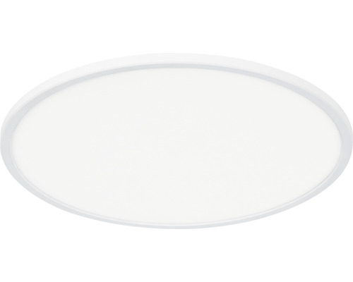 Plafonnier LED 18W 2700 lm 2700 K blanc chaud Øxp 424x23 mm blanc rond