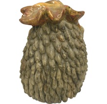 Dekorative Eulenfigur aus Kunststein