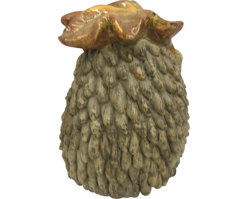 Dekorative Eulenfigur aus Kunststein