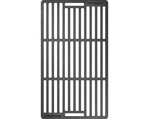 TENNEKER Grille de cuisson Système de grille de cuisson Platform pour Carbon Grille de cuisson en fonte avec barreaux
