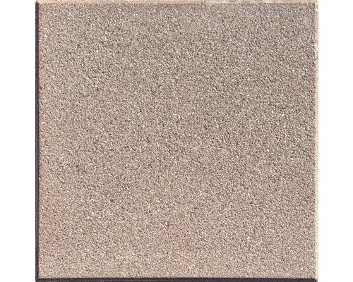 Dalle de terrasse en béton Sabbiato rouge 40 x 40 x 3.9 cm