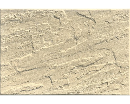 Dalle de terrasse en béton Pietra crème 60 x 40 x 3.9 cm