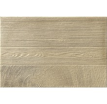 Gros plan d''une plaque de façade avec structure en bois