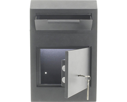 Coffre fort Rottner Cashmatic Basic 250 x 380 x 115 mm anthracite