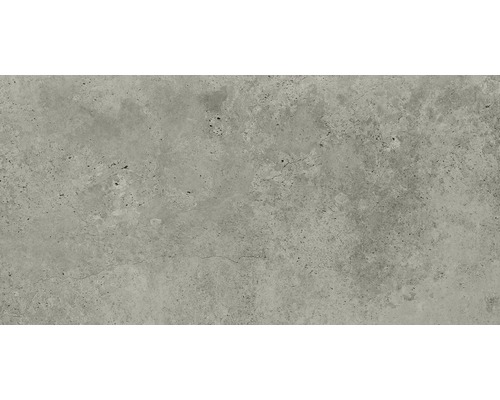 Feinsteinzeug Wand- und Bodenfliese Candy light grey 59,8 x 119,8 cm rektifiziert