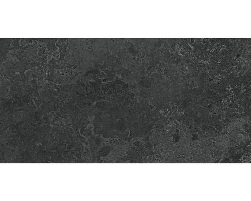 Feinsteinzeug Wand- und Bodenfliese Candy graphite 29,8 x 59,8 cm rektifiziert