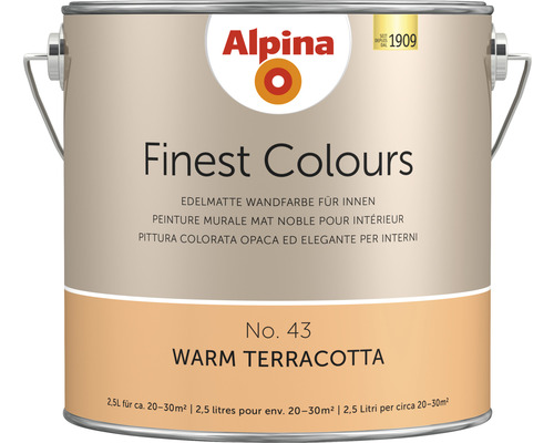 Alpina Feine Farben sans conservateurs Baukunst der Sonne (Architecture du soleil) 2,5 l