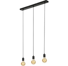 Suspension avec trois lampes